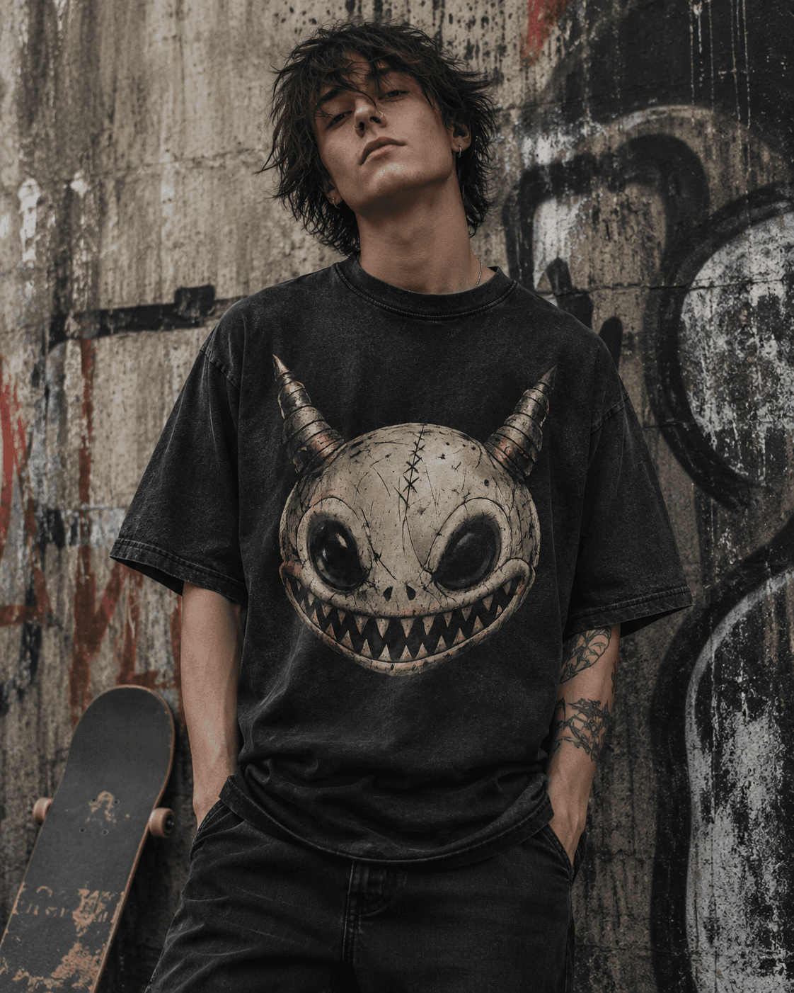 V01D tee worn